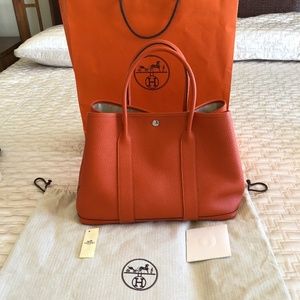 HERMES Negonda Garden Party 36 MM Orange